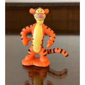 Disney Winnie the Pooh Tigger 3" Inch Plastic Figure‎ Figurine Cake Topper